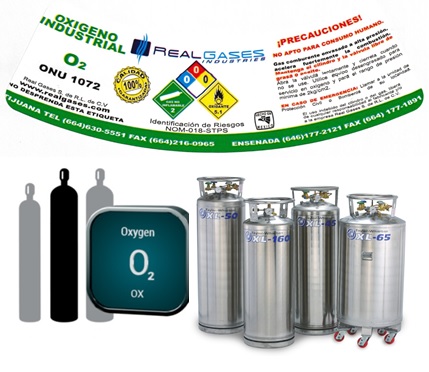 Botella Oxígeno S1 - Suministros Industriales MD - Gases
